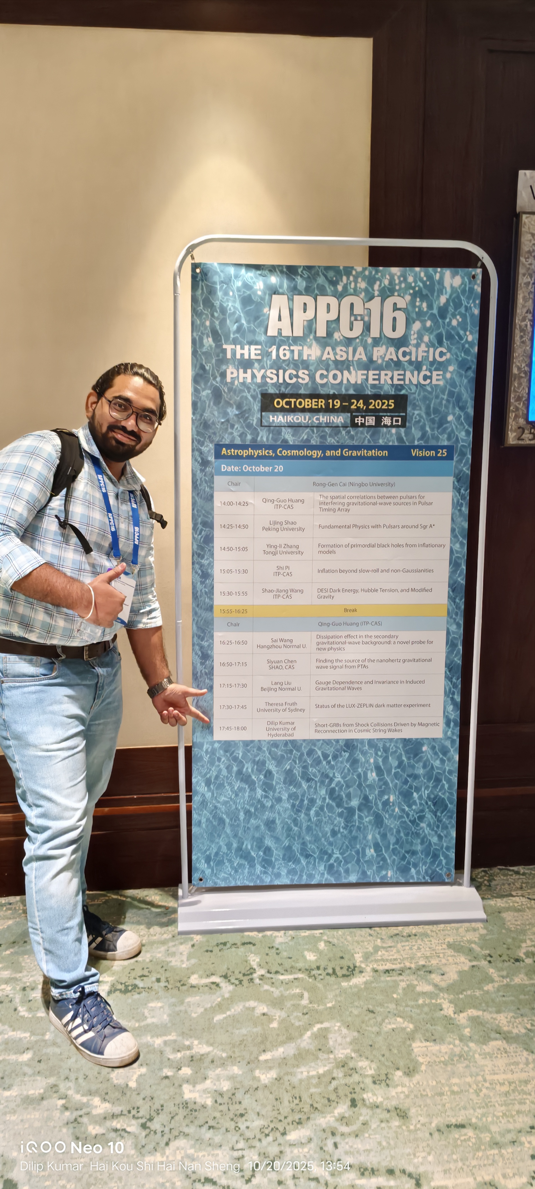 Networking at the conference